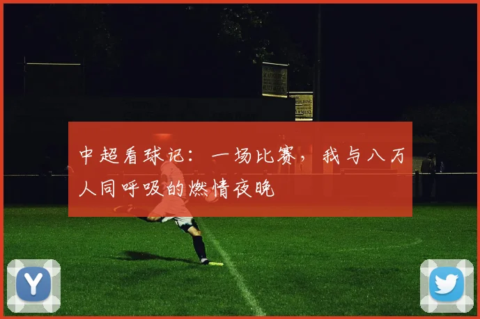 中超看球记:一场比赛,我与八万人同呼吸的燃情夜晚